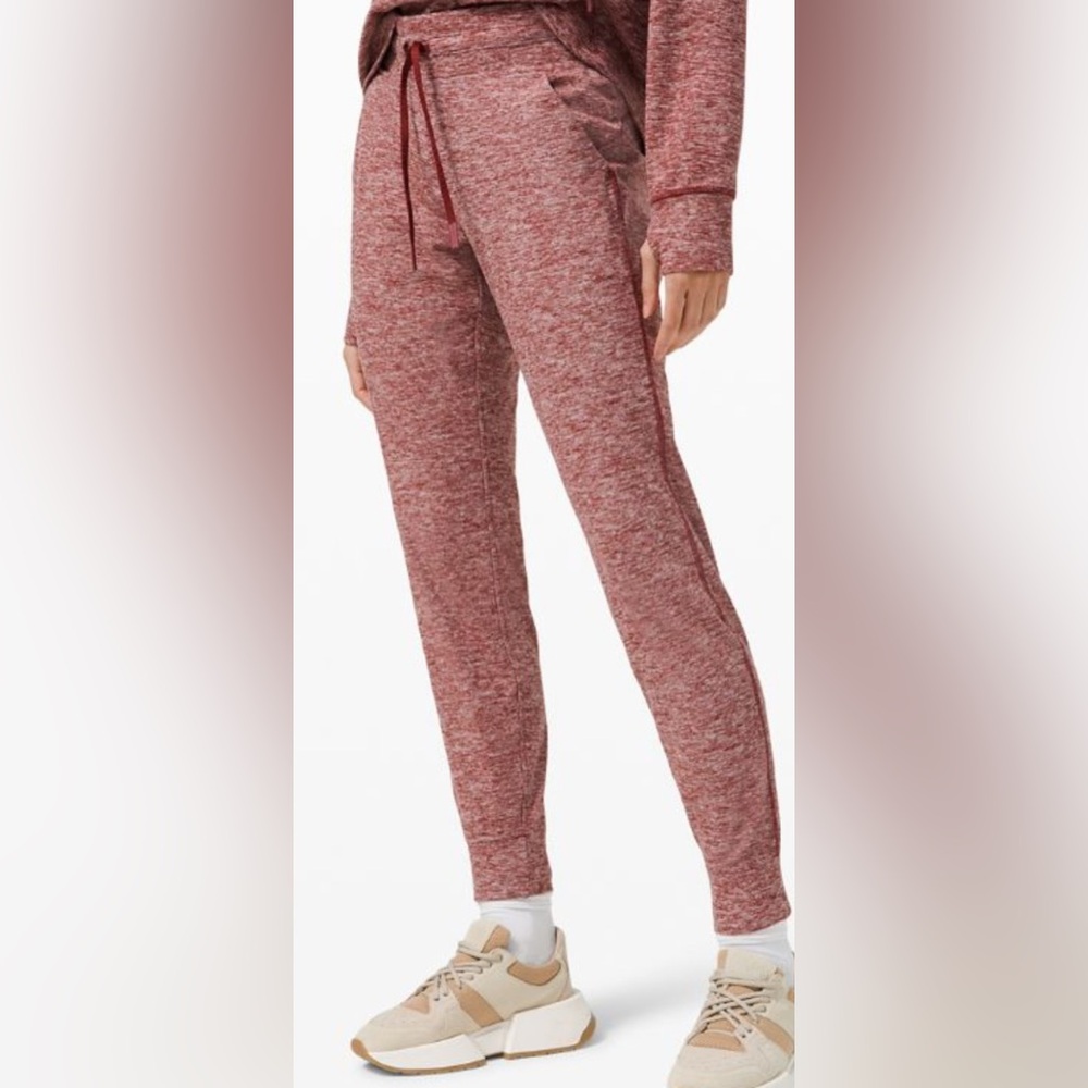 lululemon athletica Red Track Pants
